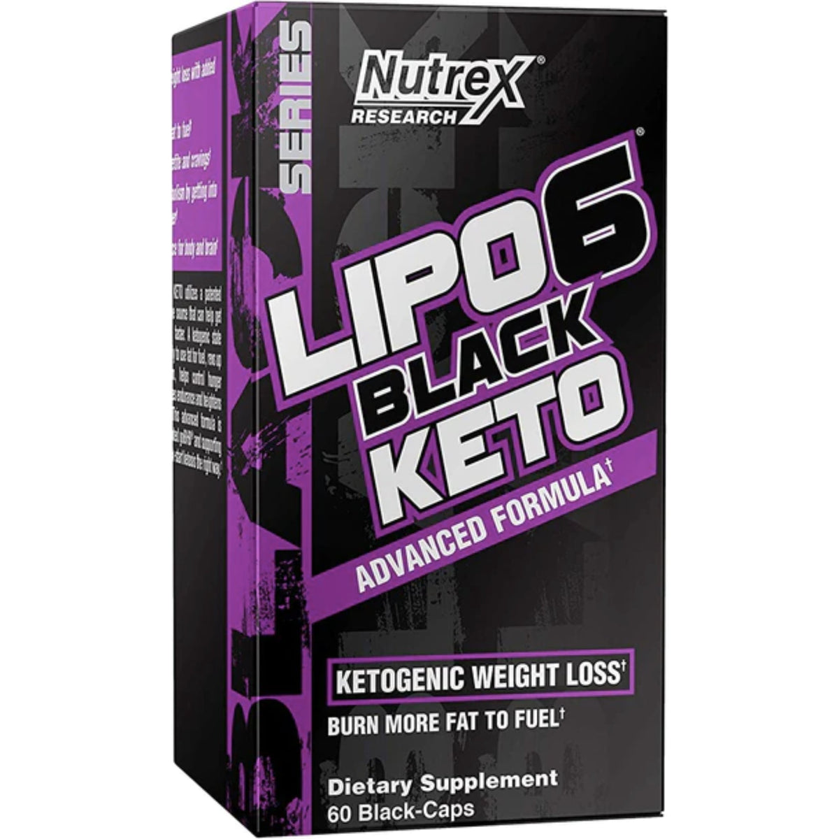 Nutrex Lipo 6 Black Keto Weight Loss weight loss supps247Springvale  - Image 1
