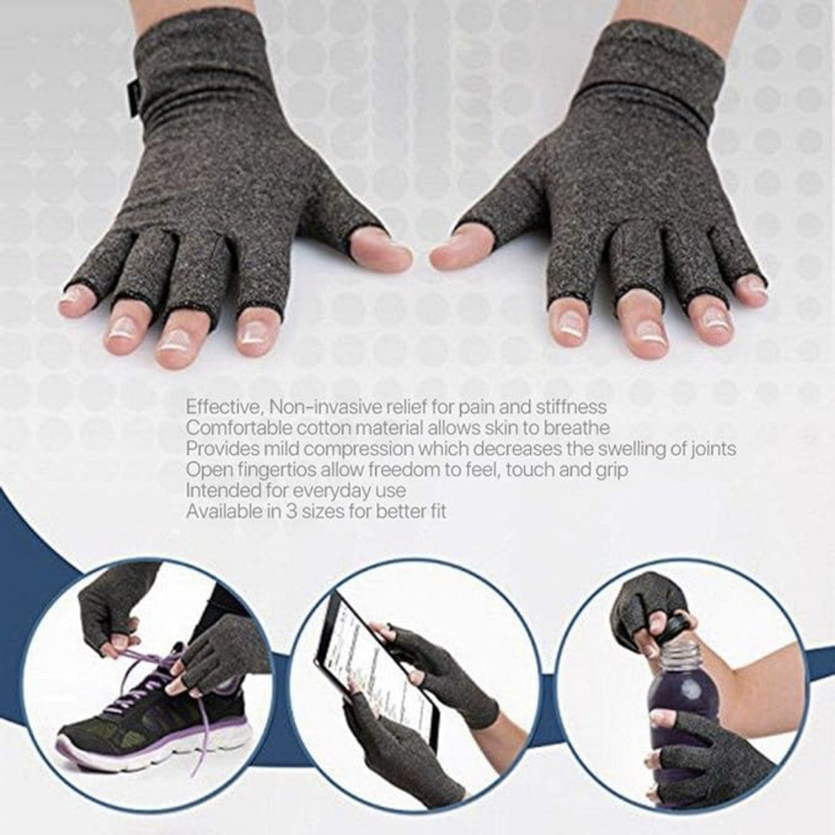 OZ STOCK Compression Gloves gloves Amazon 