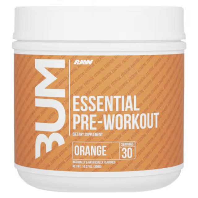 CBUM Essential Pre-Workout by Raw Nutrition PRE WORKOUT Get Raw Nutrition Orange 