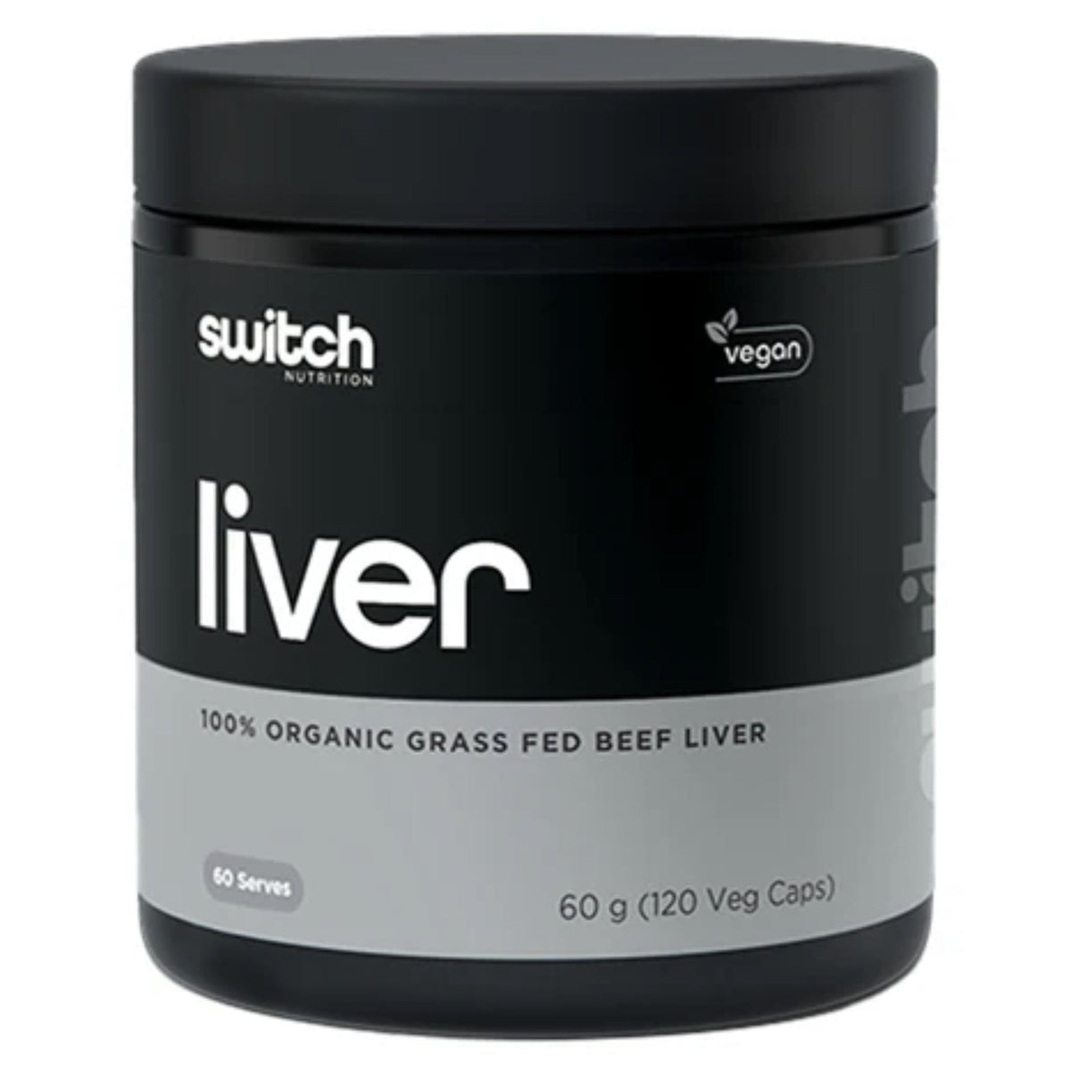 Organic Beef Liver by Switch Nutrition liver support SWITCH NUTRITION 60 Serves  - Image 1
