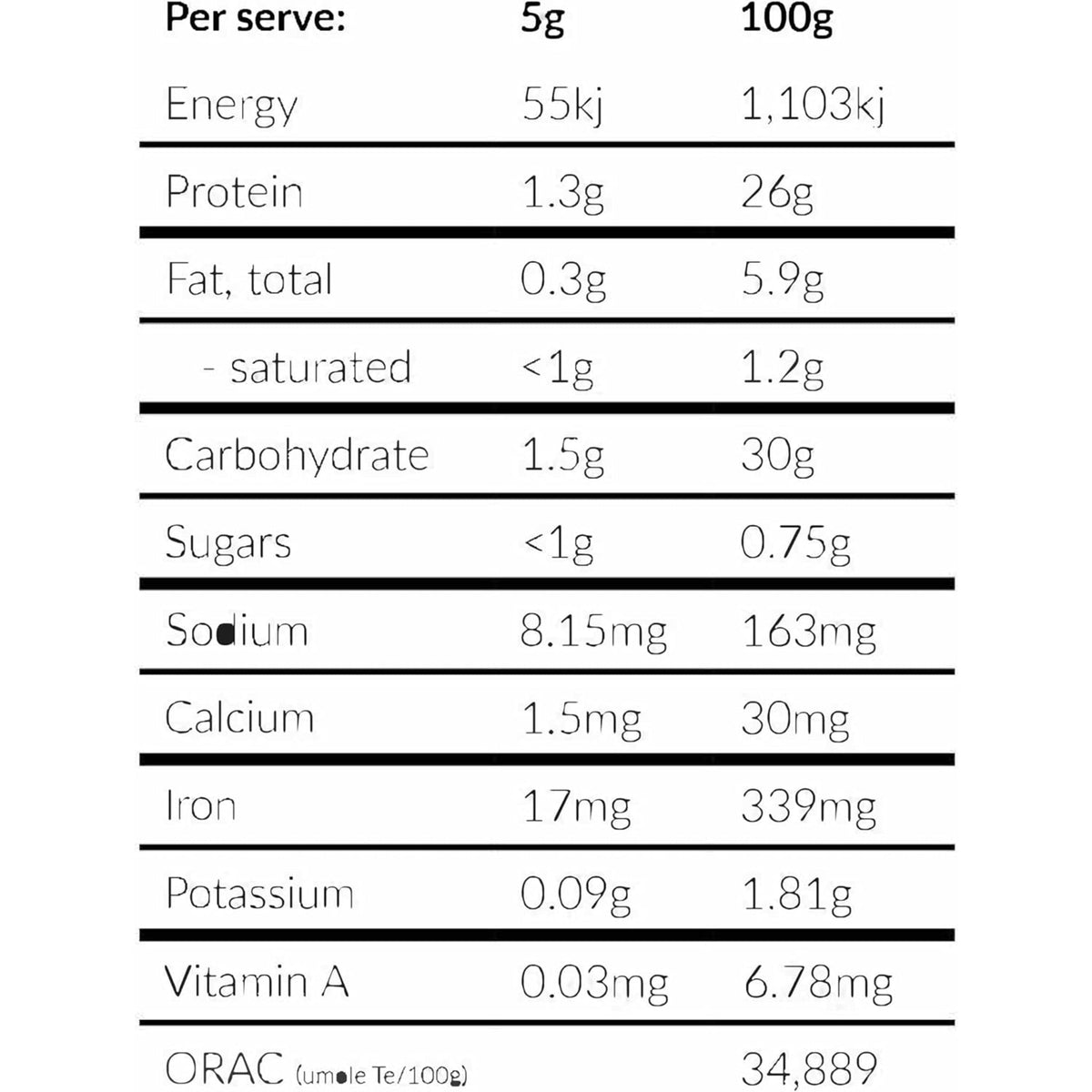 Organic Moringa Leaf Powder by Forest Super Foods superfood Amazon  - Image 3