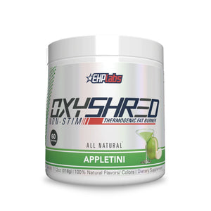 OxyShred Non-Stim by EHP Labs FAT BURNER SUPPS247 Appletini 