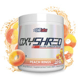 Oxyshred by EHP Labs FAT BURNER supps247Springvale Peach Candy Rings 