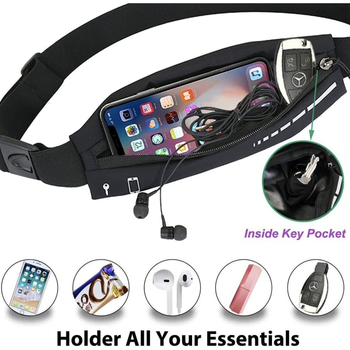 Phone Holder Runner's Pouch waist bag Amazon  - Image 6