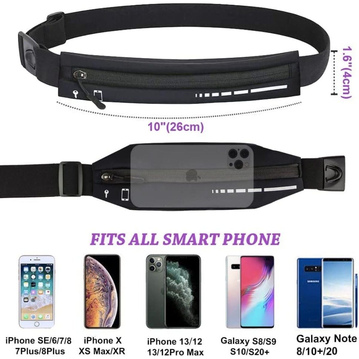 Phone Holder Runner's Pouch waist bag Amazon  - Image 5