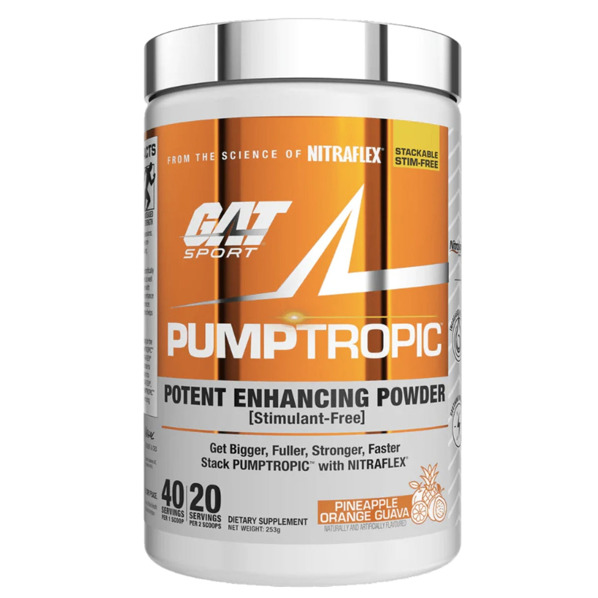 Pumptropic by GAT Sport Pre-Workout Gat Sport Pineapple Orange Guava 