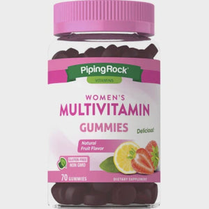 PipingRock Women's Mutivitamin Gummies Multivitamins & Minerals SUPPS247 