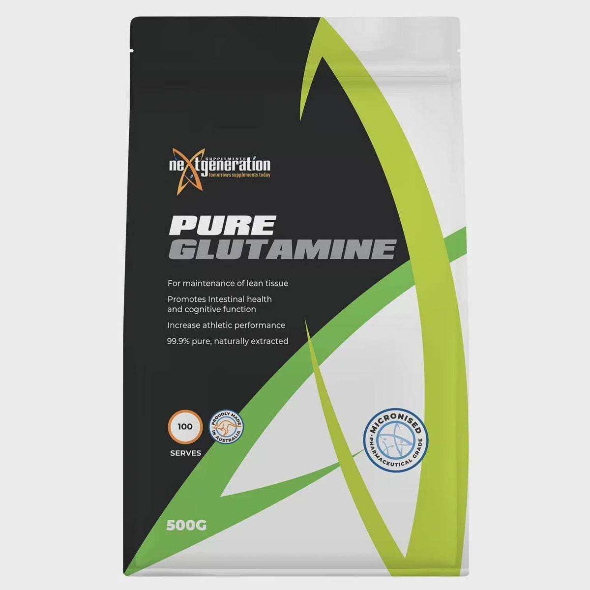 Pure Glutamine by Next Generation glutamine supps247Springvale  - Image 1