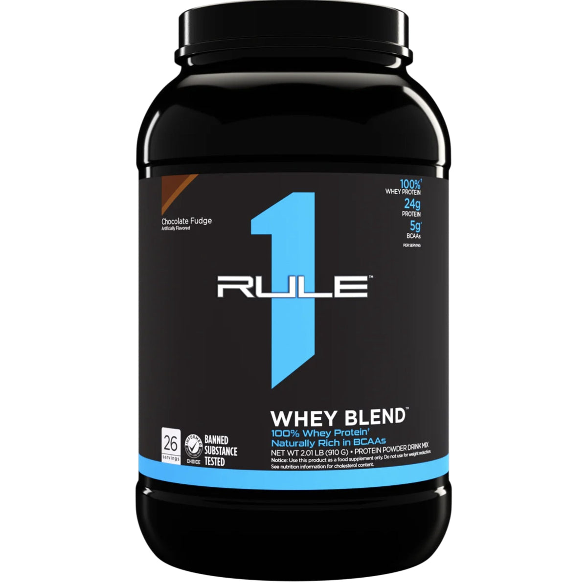 R1 Whey Blend by Rule One 2 lbs PROTEIN RULE 1 2lbs Chocolate Fudge  - Image 7