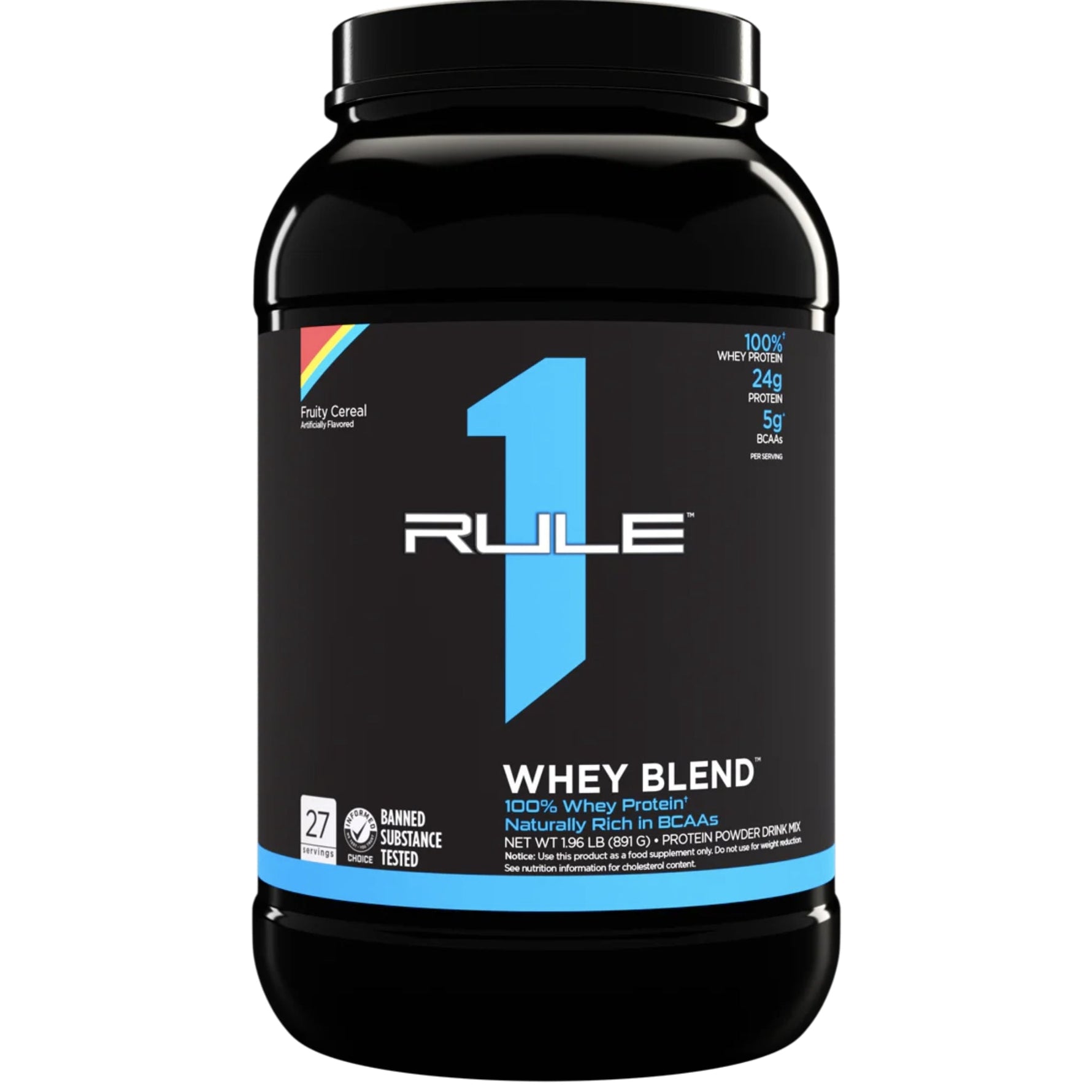 R1 Whey Blend by Rule One 2 lbs PROTEIN RULE 1 2lbs Fruity Cereal 