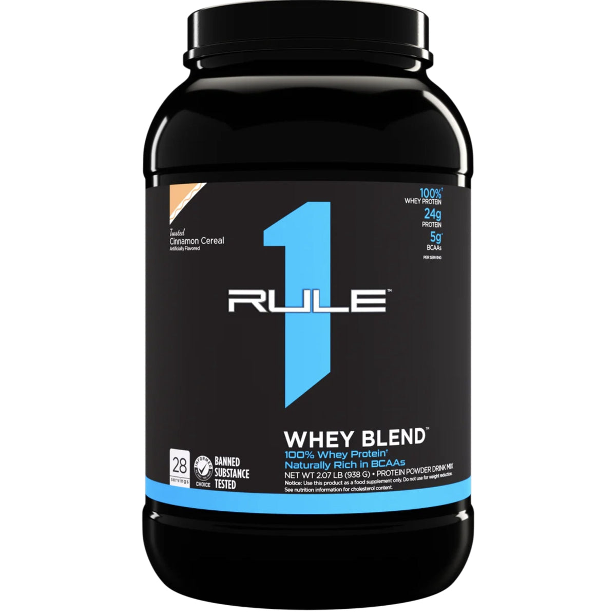 R1 Whey Blend by Rule One 2 lbs PROTEIN RULE 1 2lbs Cinnamon Cereal  - Image 12