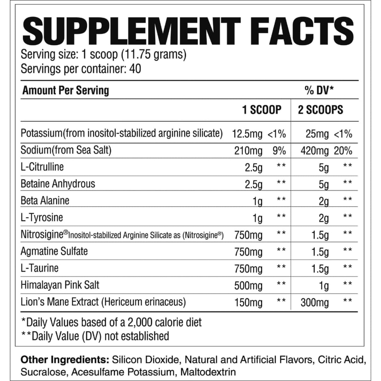 RAW Nutrition Pump Non-Stim Pre-Workout PRE WORKOUT Get Raw Nutrition 