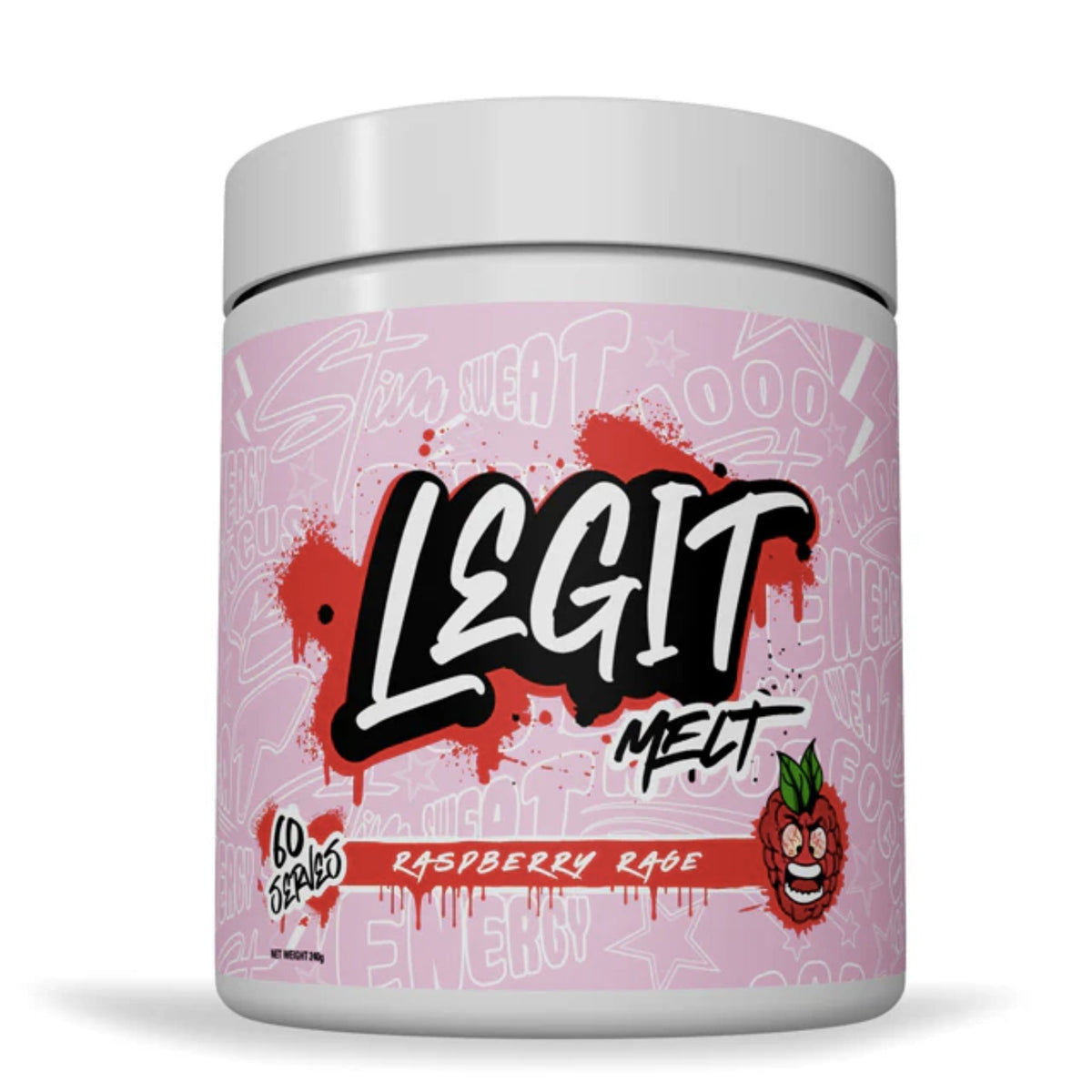 Legit Melt FAT BURNER Legit Raspberry Rage  - Image 4