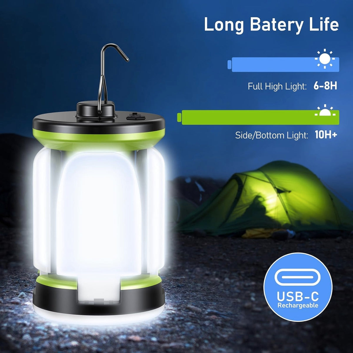 Rechargeable Camping Lantern by Blukar lantern Amazon  - Image 5