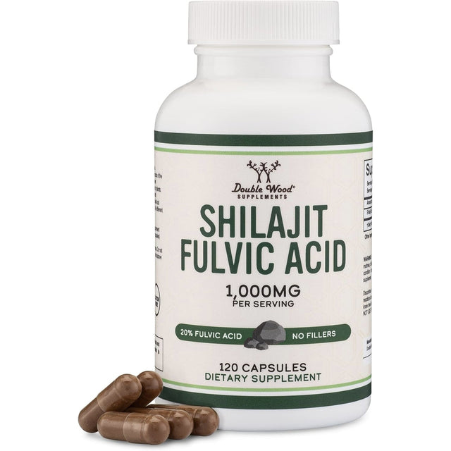 Shilajit by Double Wood Supplements 1000 mg Shilajit Amazon 