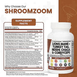 Shroomzoom by Clean Nutraceuticals BRAIN BOOSTER Amazon 