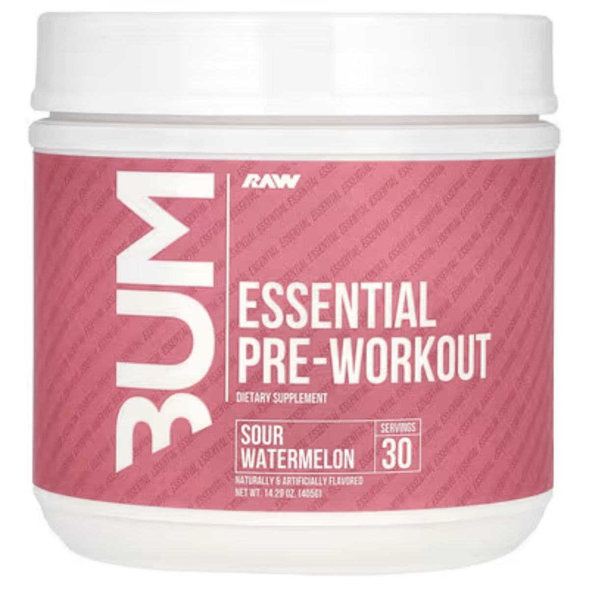 CBUM Essential Pre-Workout by Raw Nutrition PRE WORKOUT Get Raw Nutrition Sour Watermelon  - Image 6