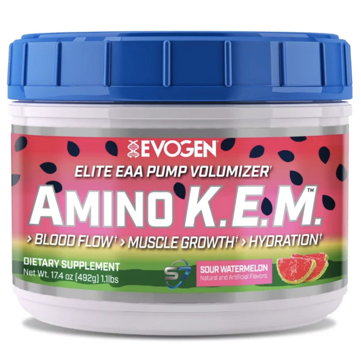 Evogen Amino K.E.M EAAs EVOGEN 30 Serves Sour Watermelon  - Image 3
