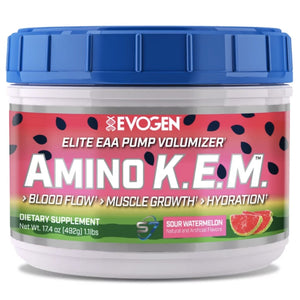 Evogen Amino K.E.M EAAs EVOGEN 30 Serves Sour Watermelon 