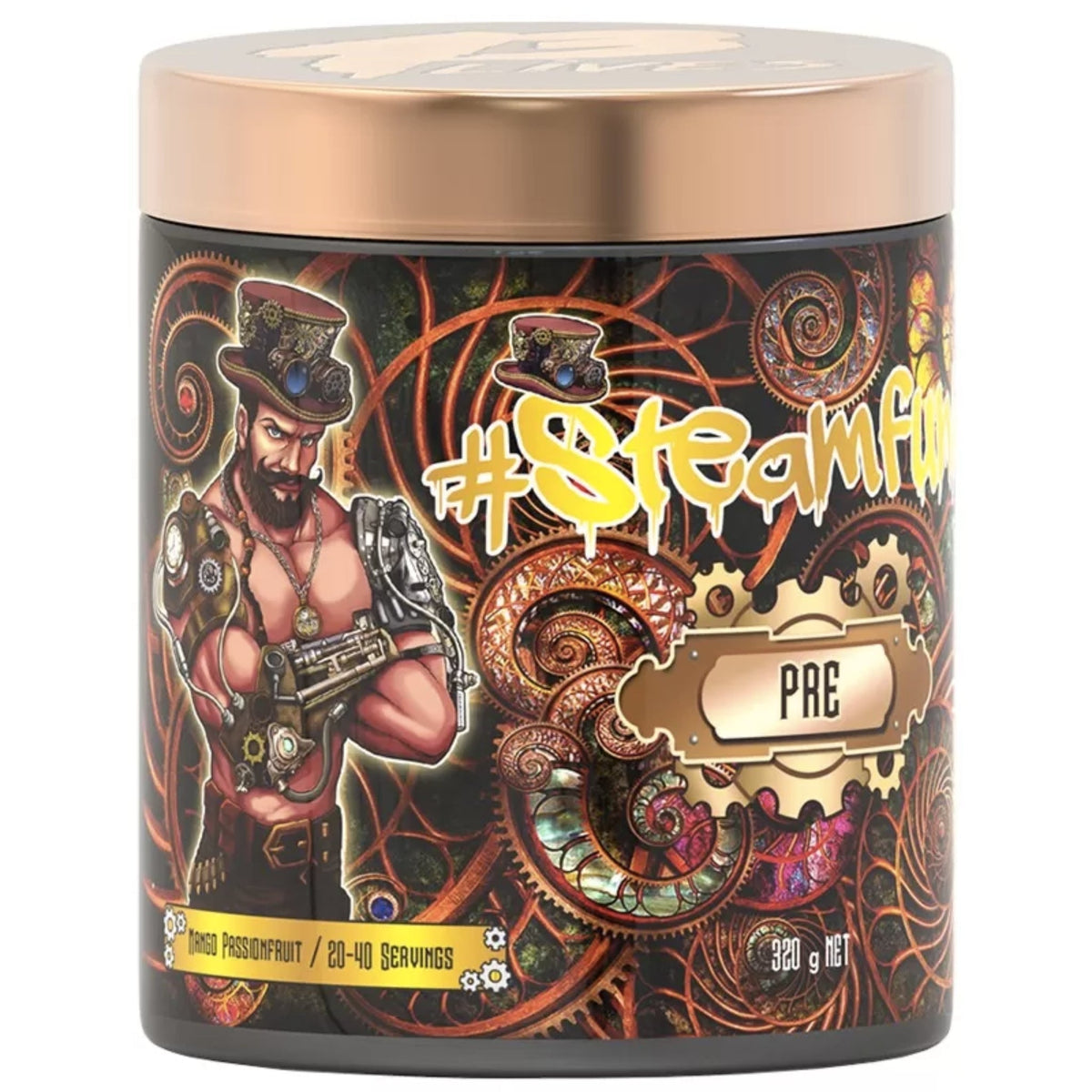 Steamfunk Pre by 13 Lives PRE WORKOUT SUPPS247 Mango Passionfruit  - Image 2