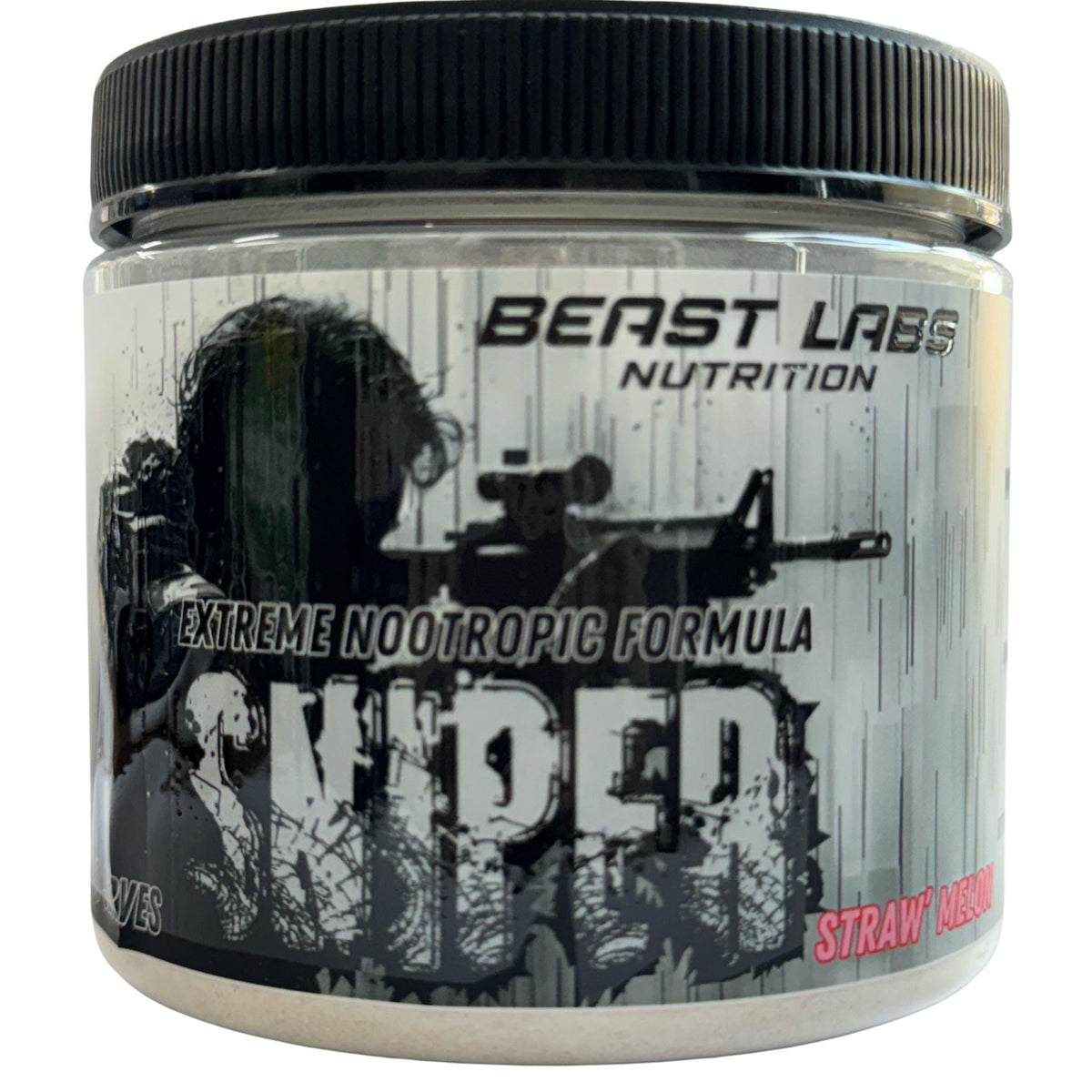 Sniper Extreme Nootropic by Beast Labs Pre-Workout beast labs Straw' Melon  - Image 2