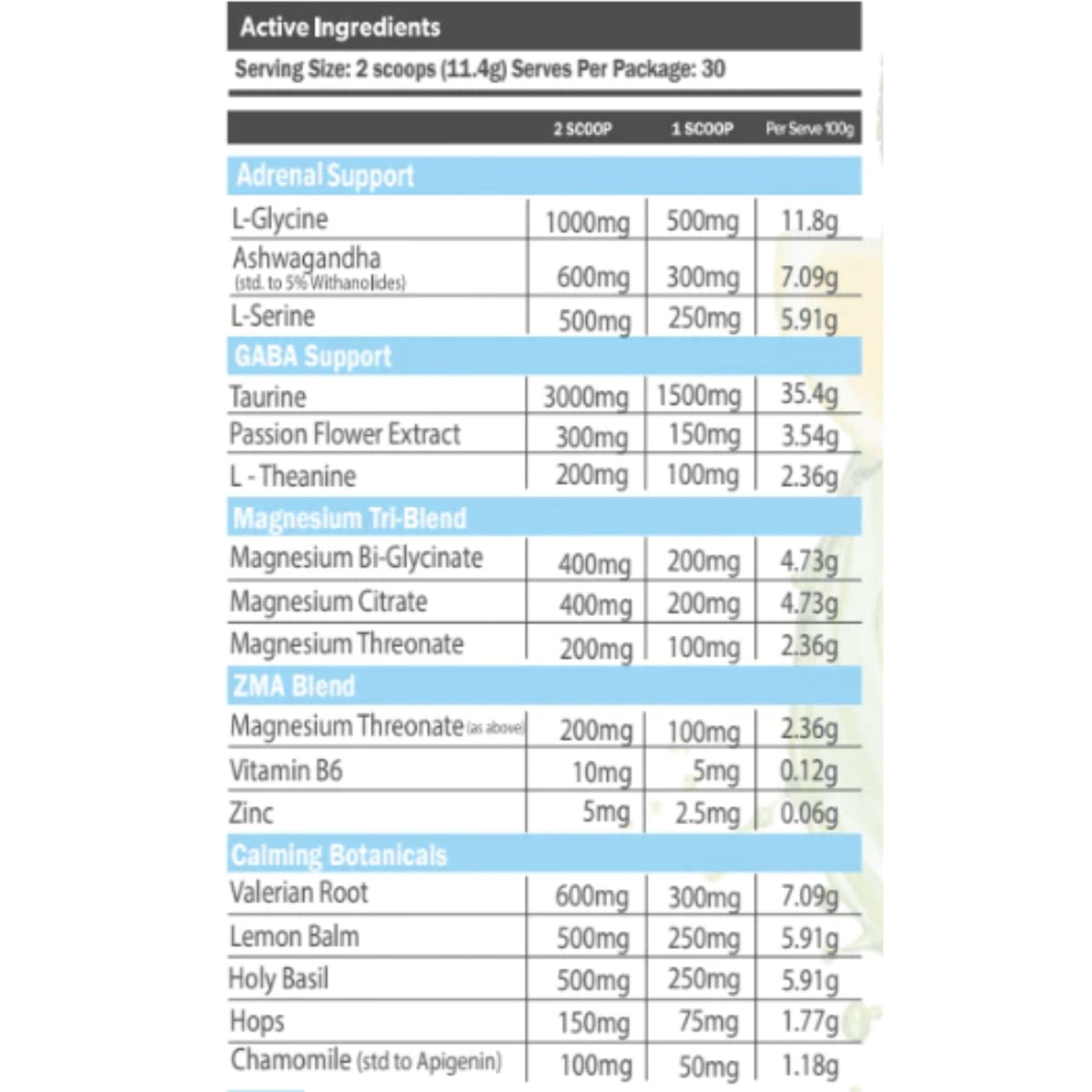 Everyday Sleep by Primabolics 2.0 Sleep Supplements Primabolics  - Image 4