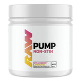 RAW Nutrition Pump Non-Stim Pre-Workout PRE WORKOUT Get Raw Nutrition Strawberry Lemonade 