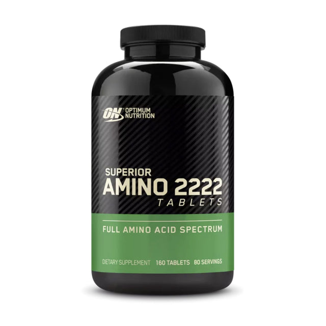 Superior Amino 2222 by Optimum Nutrition Aminos OPTIMUM NUTRITION 160 Tablets 