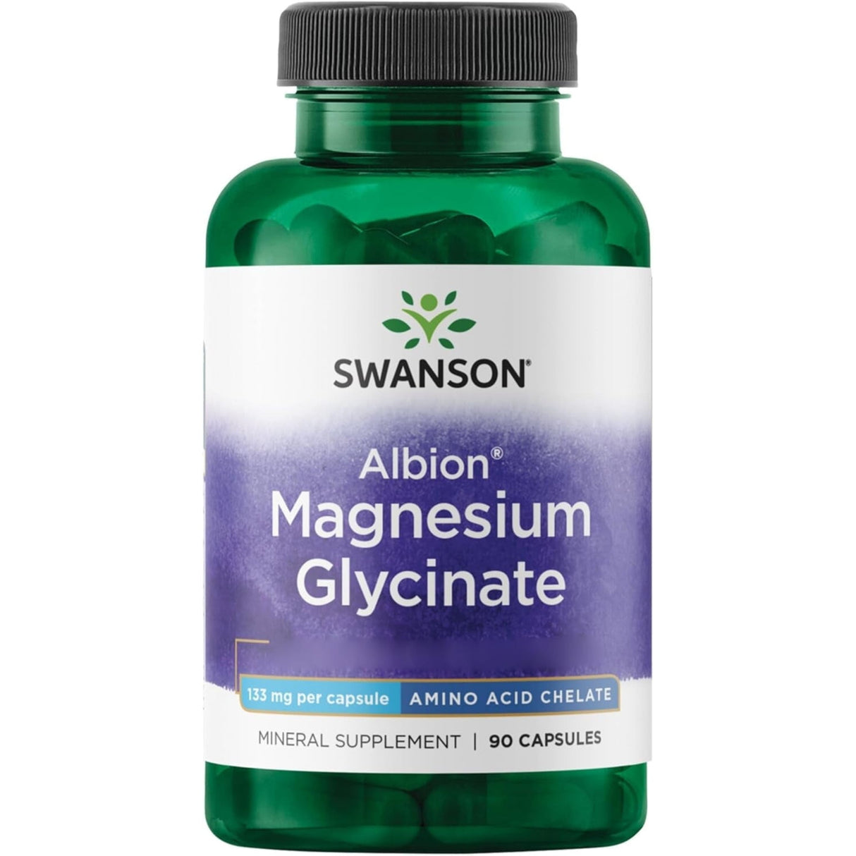 Swanson Albion Magnesium Glycinate Magnesium IHERBS 