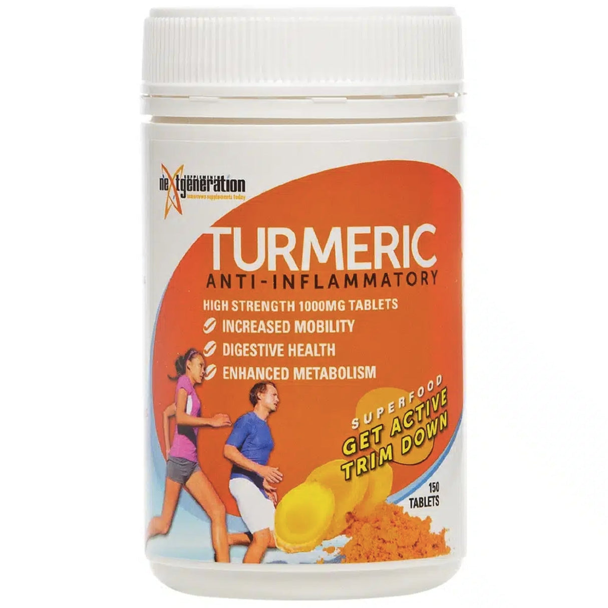 Turmeric Anti-Inflammatory Tablets by Next Generation Turmeric Next Generation 