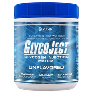 Evogen GlycoJect Carbohydrate Fuel carbs supps247Springvale Unflavoured 2 LB 