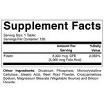 Vitamatic Folic Acid 5 mg Folic Acid SUPPS247 