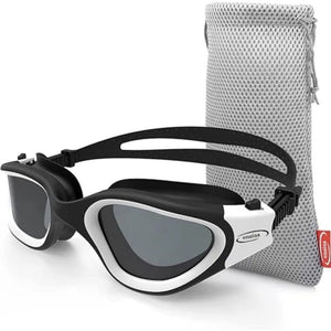 Emsina Polarized Swimming Goggles goggles Amazon White Smoke 