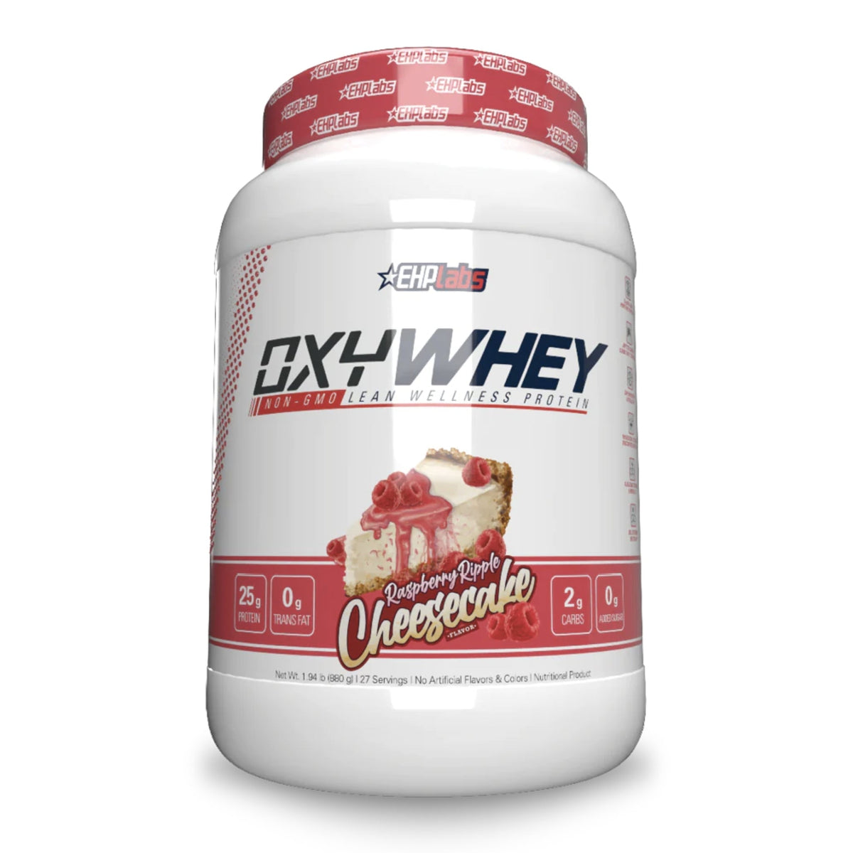 Oxywhey Grass-Fed Lean Protein by EHPLabs PROTEIN SUPPS247 2LB RASPBERRY RIPPLE CHEESECAKE  - Image 4