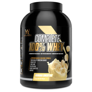 Welltech Nutrition Complete 100% Whey Grass-Fed 5LB PROTEIN SUPPS247 Banana Smoothie 5 LB 