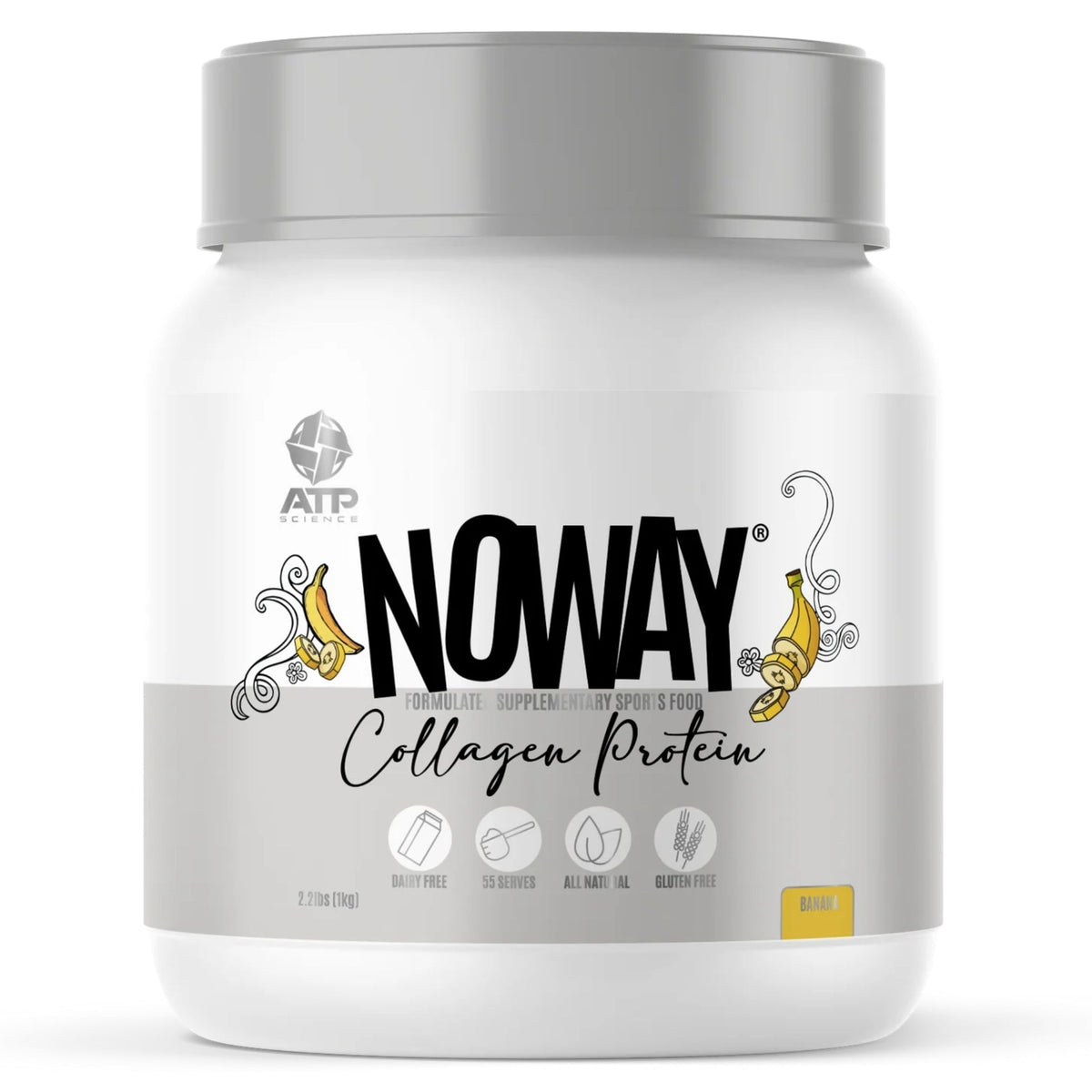 Noway Collagen Protein by ATP Science collagen protein SUPPS247 Banana  - Image 5