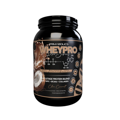Whey Pro PRO SERIES by Primabolics PROTEIN Primabolics Choc Coconut 750g 