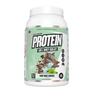 Muscle Nation 100% Whey Protein Isolate PROTEIN SUPPS247 Choc Mint Cookies 30 Serves 