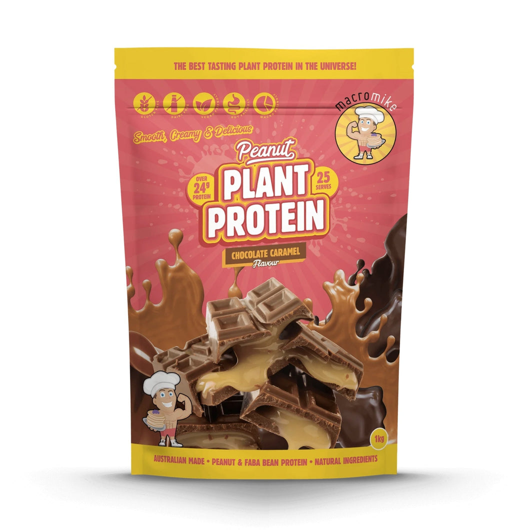 Macro Mike Vegan Protein Vegan Protein SUPPS247 Chocolate Caramel 1 KG 