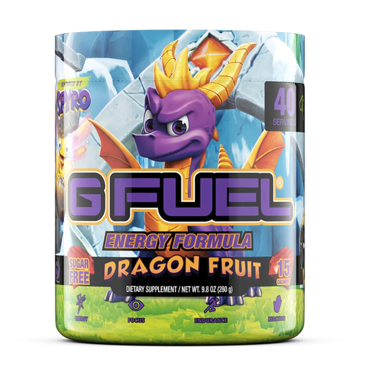 G FUEL Energy Formula Pre-workout Pre-Workout supps247Springvale Dragon Fruit 40 Serves  - Image 6