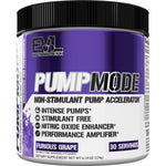 Evlution Nutrition Pump Mode PREWORKOUT Evolution Nutrition 30 Serves Furious Grape 