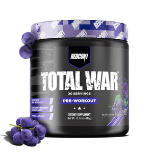 Total War Pre-Workout by Redcon1 PRE WORKOUT SUPPS247 GRAPE 
