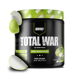 Total War Pre-Workout by Redcon1 PRE WORKOUT SUPPS247 GREEN APPLE 
