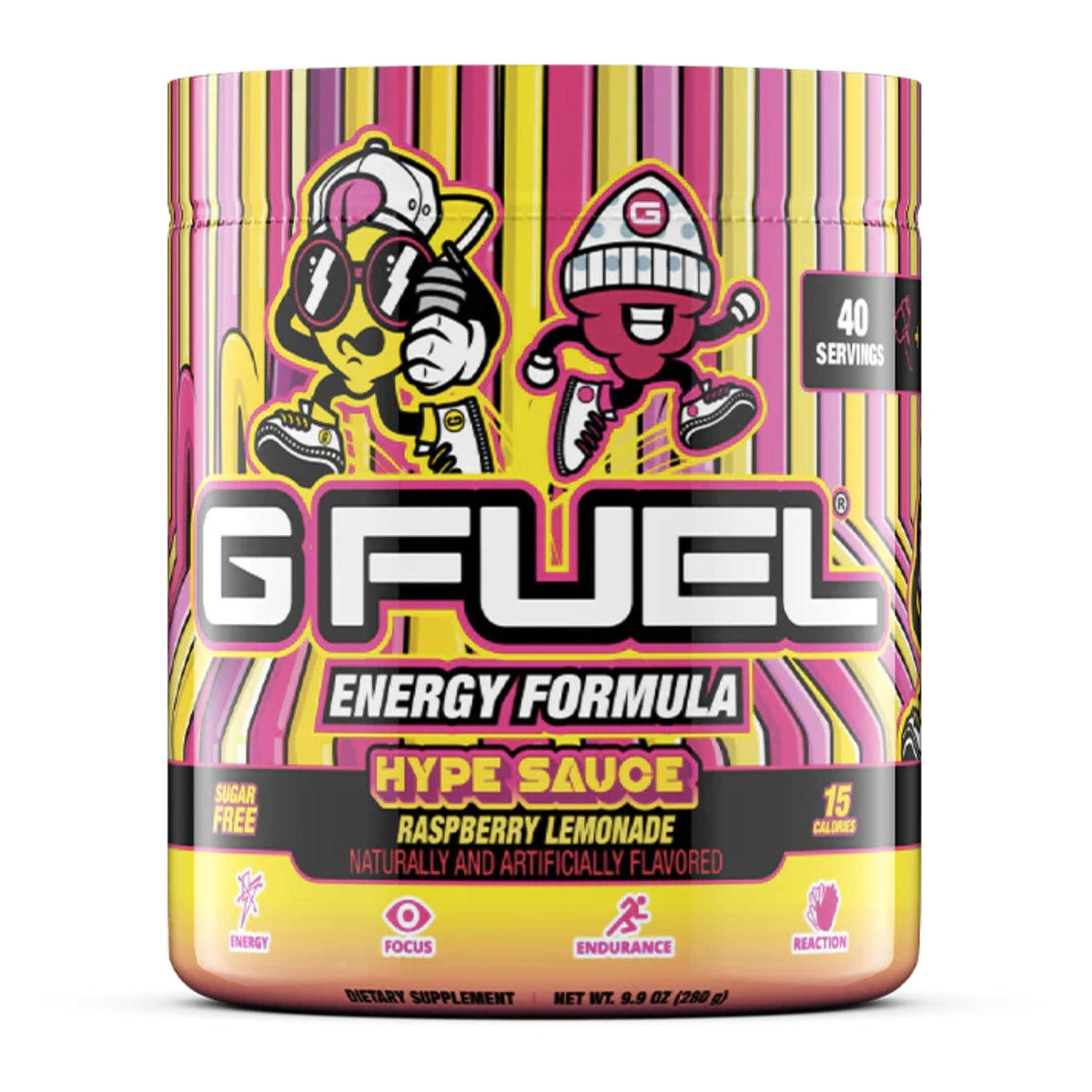 G FUEL Energy Formula Pre-workout Pre-Workout supps247Springvale Hype Sauce 40 Serves  - Image 2
