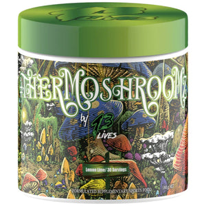 Thermoshroomz by 13 Lives Pre-Workout SUPPS247 30 SERVES LEMON LIME 