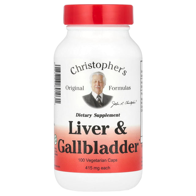 Christopher's Liver & Gallbladder Formula Detox & Cleanse christopher's 