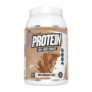 Muscle Nation 100% Whey Protein Isolate PROTEIN SUPPS247 Milk Choc Flake 30 Serves 