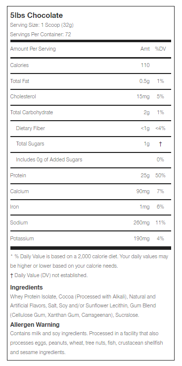 Muscletech ISO Whey 5lbs PROTEIN MUSCLETECH  - Image 3