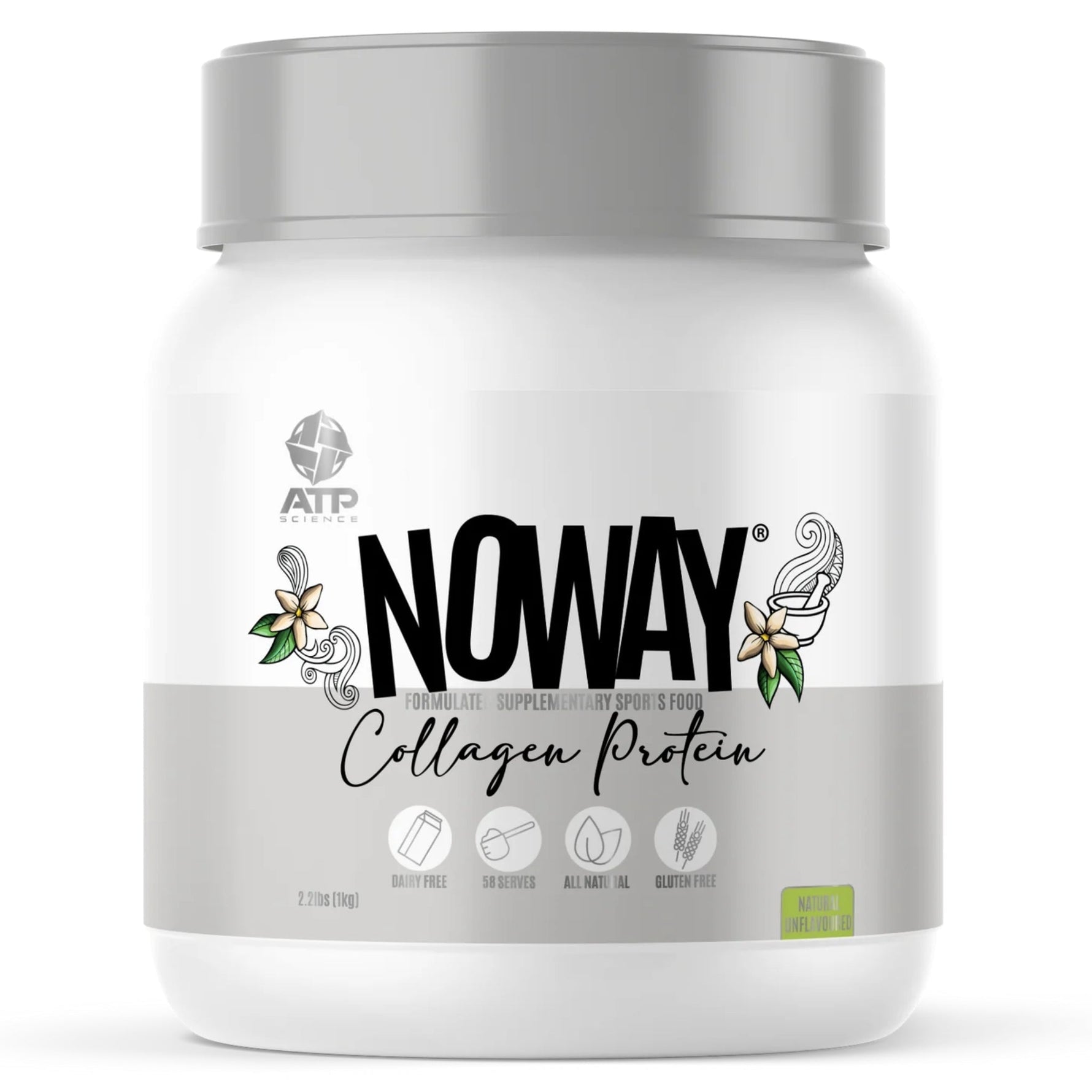 Noway Collagen Protein by ATP Science collagen protein SUPPS247 Natural Unflavoured 