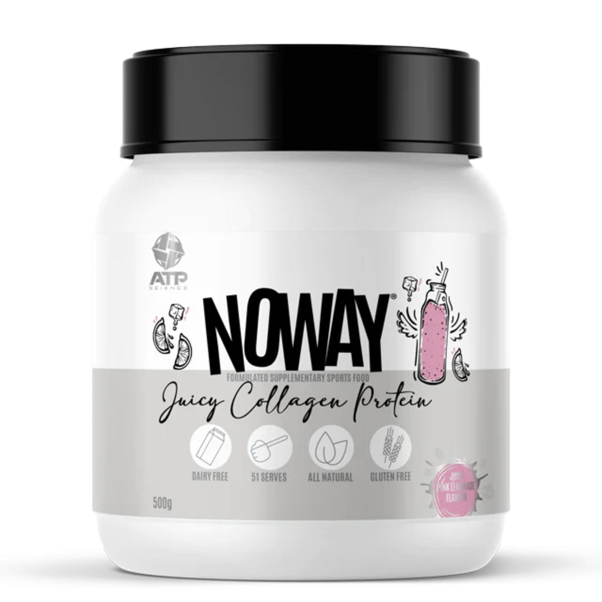 Noway Collagen Protein by ATP Science collagen protein SUPPS247 Juicy Pink Lemonade  - Image 8